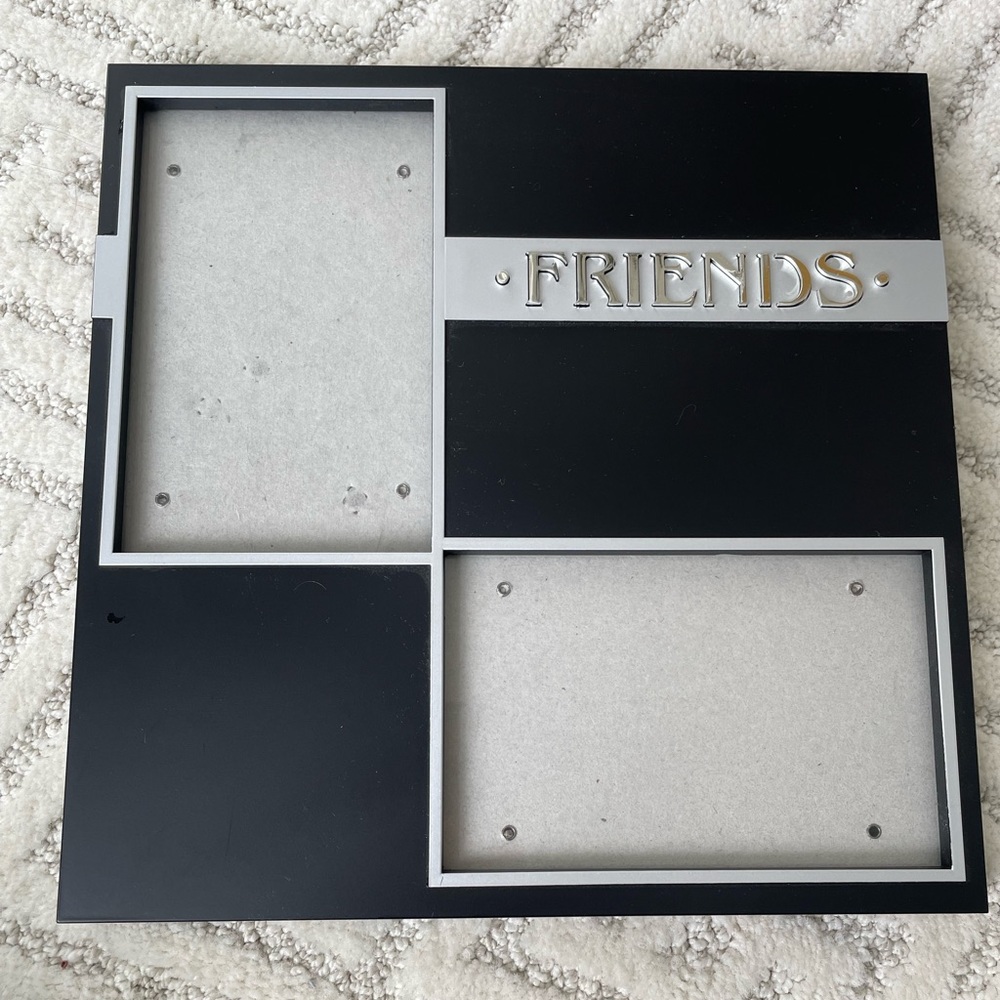 Friends Picture Frame. Holds two 4x6 pictures